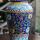Antique Blue Pottery SURAHI Vase 8L*5W Inch buy wholesale - company Brahma Crafts | India