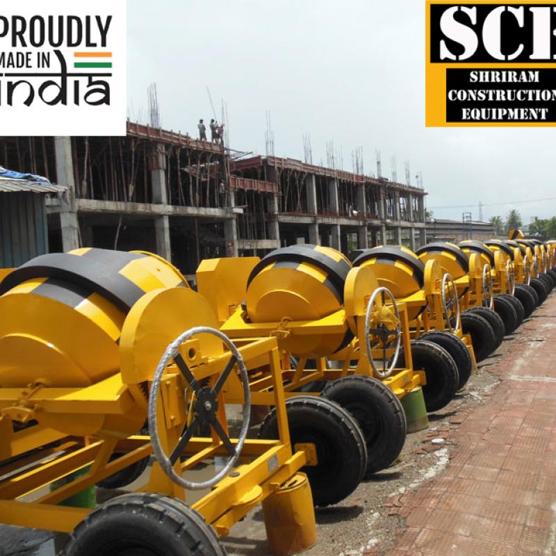 Hand Feed Concrete Mixer Machine  buy wholesale - company SHRIRAM CONSTRUCTION EQUIPMENT | India