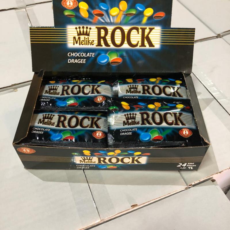 Melike ROCK Chocolate Dragees 25gr*24*6 buy wholesale - company Nusland Food Company | Turkey
