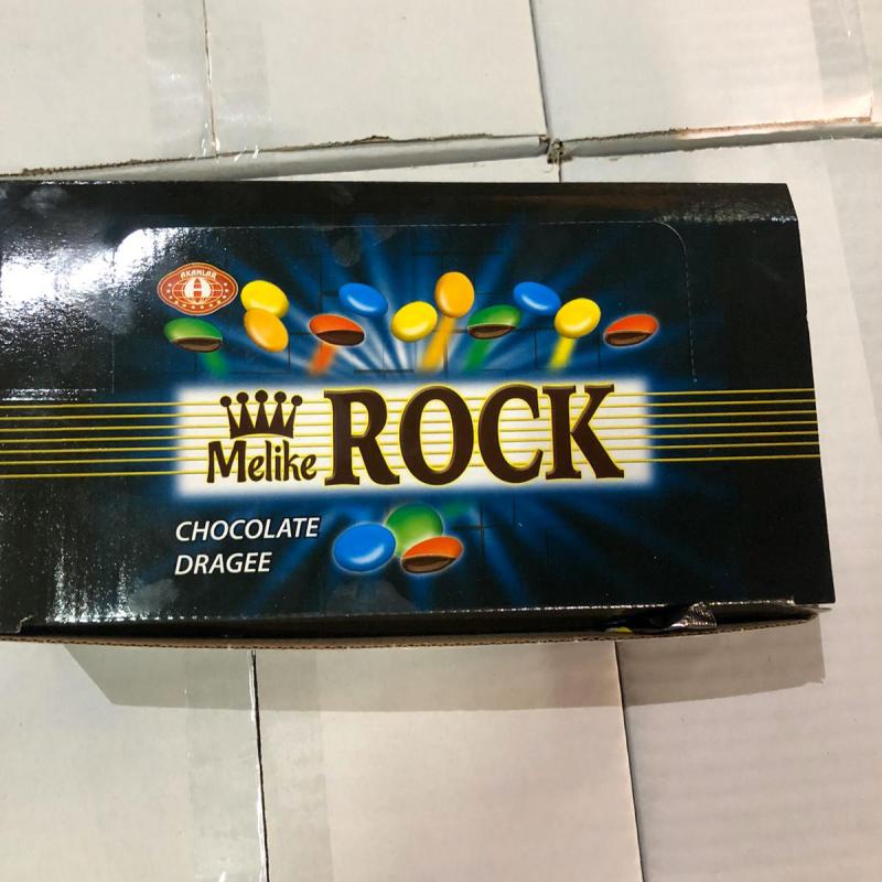 Шоколадные драже Melike ROCK 25гр*24*6 купить оптом - компания Nusland Food Company | Турция