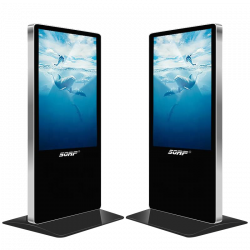 Floor Standing Advertising Display Screens buy on the wholesale
