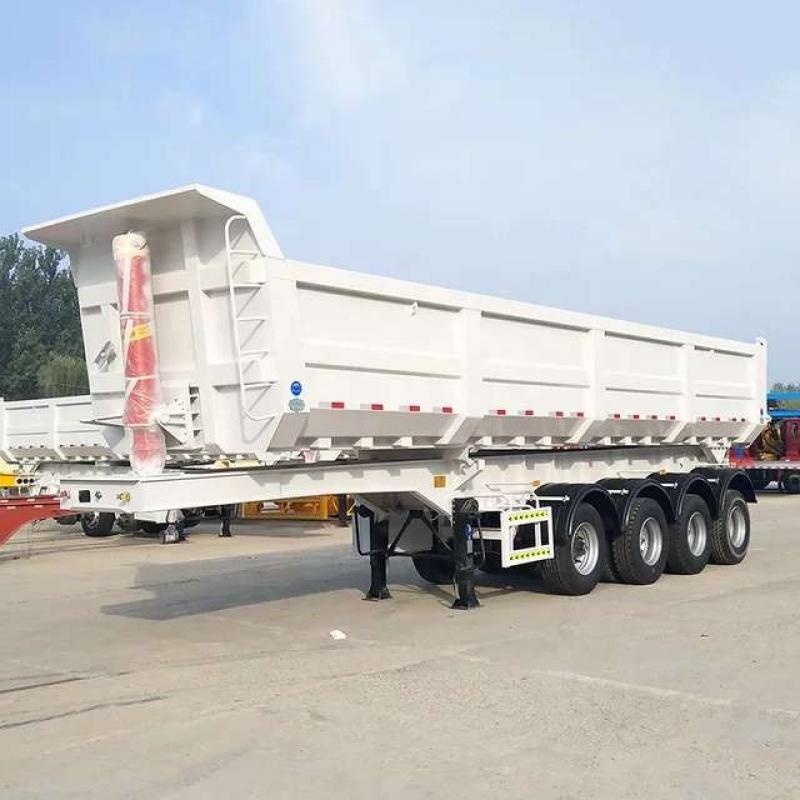 4 Axles Dump Trailers for Sale buy wholesale - company Shengrun Special Automobile | China
