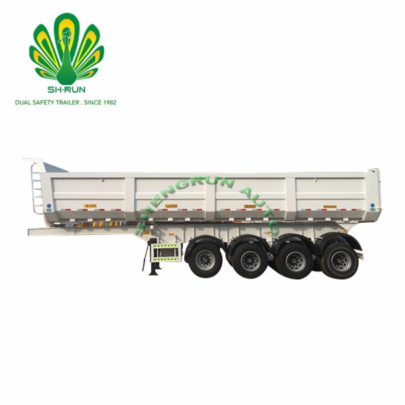 4 Axles Dump Trailers for Sale buy wholesale - company Shengrun Special Automobile | China