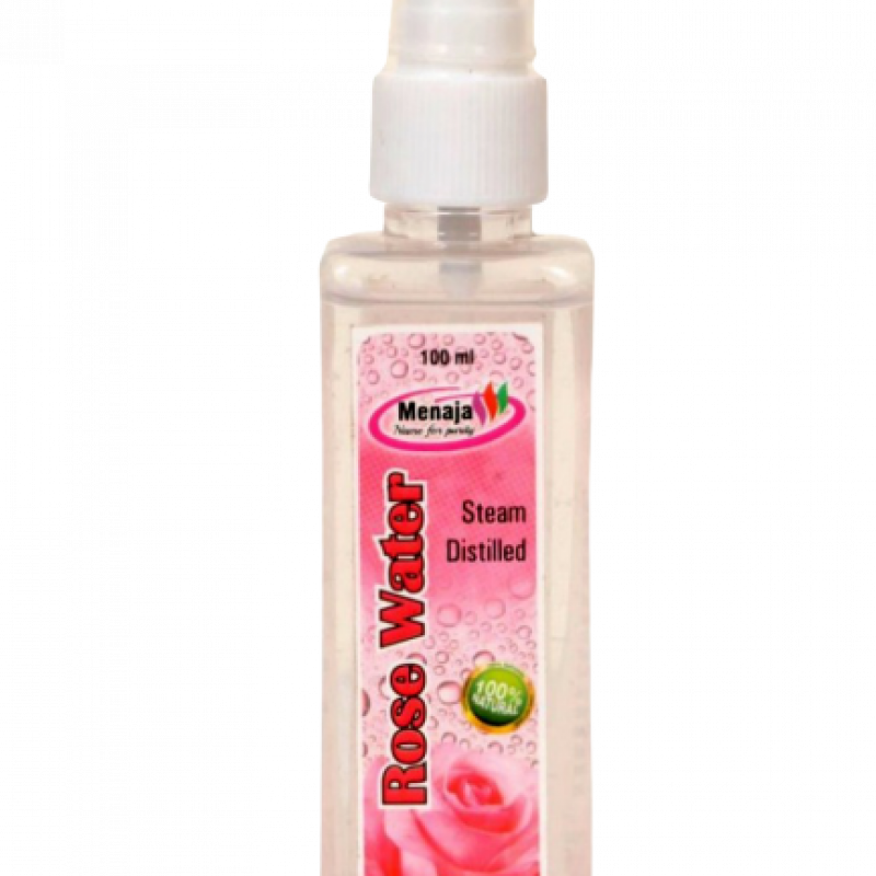 Натуральная розовая вода Menaja 200 мл купить оптом - компания Menaja Herbal Corp | Индия