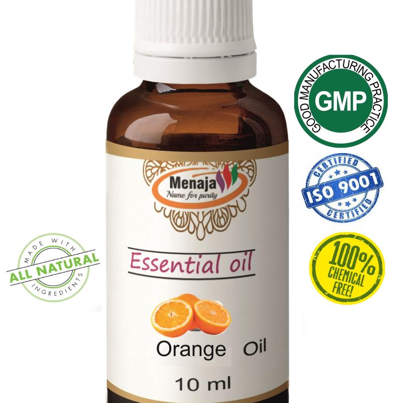 Эфирное масло апельсина Menaja  купить оптом - компания Menaja Herbal Corp | Индия