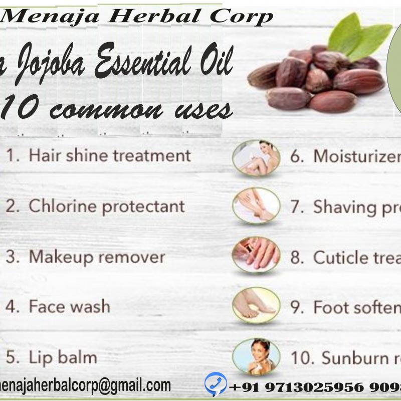 Эфирное масло жожоба Menaja купить оптом - компания Menaja Herbal Corp | Индия