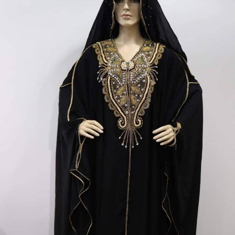 Dubai Latest Abaya Design buy wholesale - company Mayzun Clothing Manufacturer | India