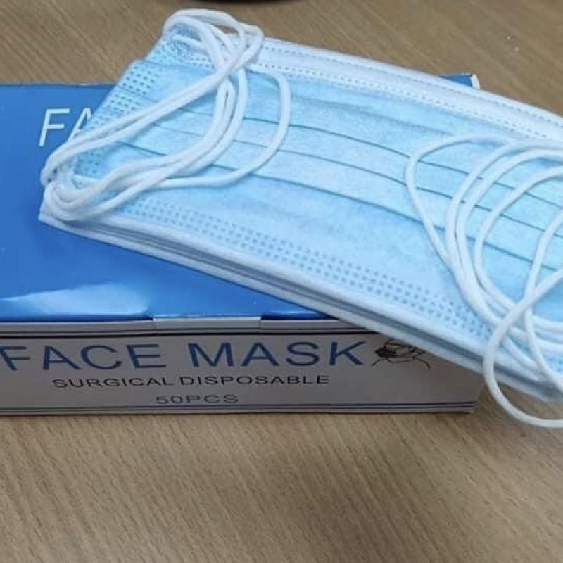 3 Ply Disposable Face Masks buy wholesale - company Krishna Ltd | United States of America