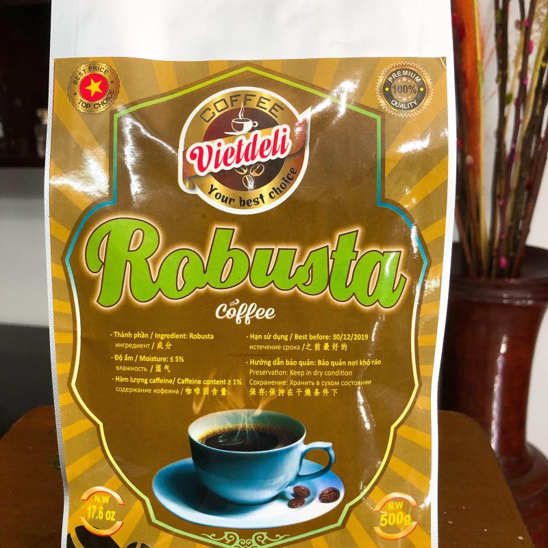 Robusta Roasted Coffee Beans buy wholesale - company VIET DELI COFFEE CO.,LTD | Vietnam