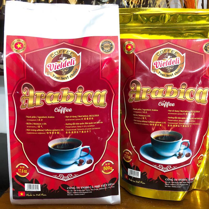 Жареный кофе Арабика в зернах купить оптом - компания VIET DELI COFFEE CO.,LTD | Вьетнам