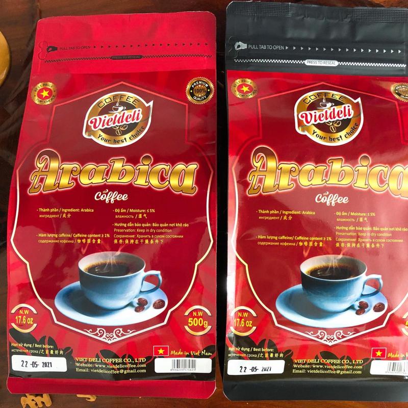 Жареный кофе Арабика в зернах купить оптом - компания VIET DELI COFFEE CO.,LTD | Вьетнам