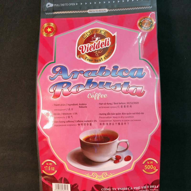 Обжаренные кофейные зерна Арабика Робуста  купить оптом - компания VIET DELI COFFEE CO.,LTD | Вьетнам