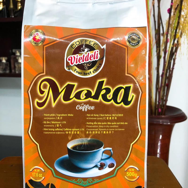 Moka Roasted Coffee Beans buy wholesale - company VIET DELI COFFEE CO.,LTD | Vietnam