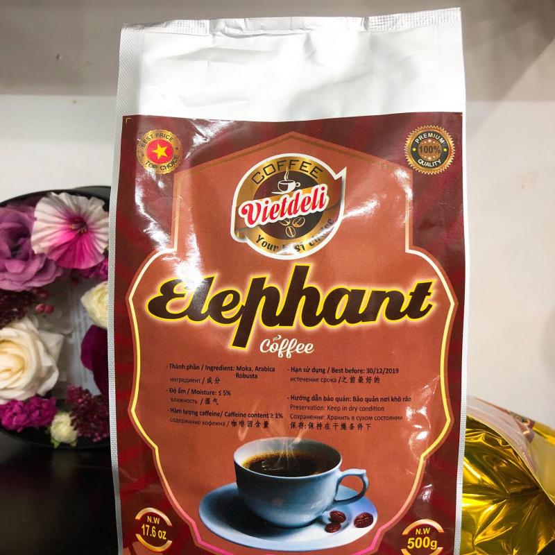 Обжаренные кофейные зерна Elephant  купить оптом - компания VIET DELI COFFEE CO.,LTD | Вьетнам