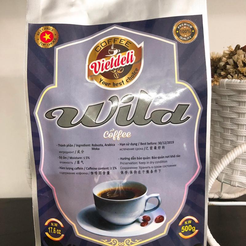 Обжаренные кофейные зерна Wild купить оптом - компания VIET DELI COFFEE CO.,LTD | Вьетнам