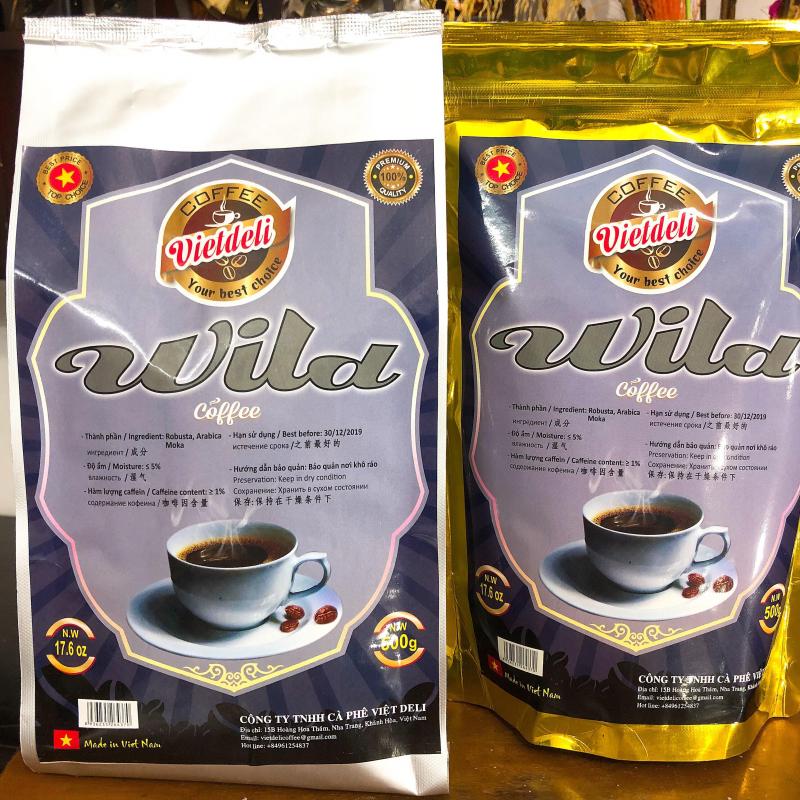 Wild Roasted Coffee Beans buy wholesale - company VIET DELI COFFEE CO.,LTD | Vietnam