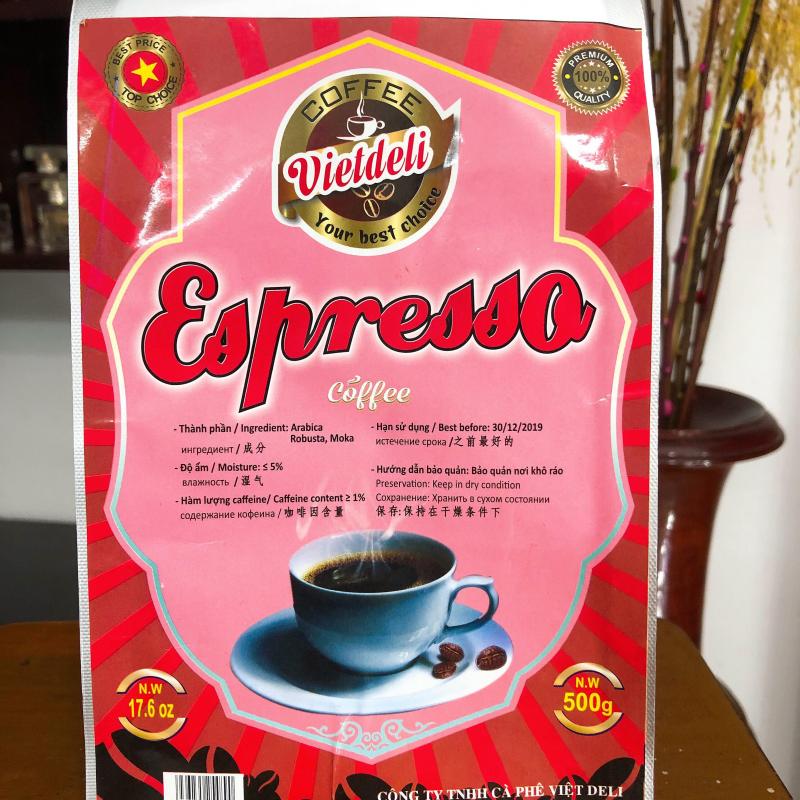 Обжаренные кофейные зерна Эспрессо  купить оптом - компания VIET DELI COFFEE CO.,LTD | Вьетнам