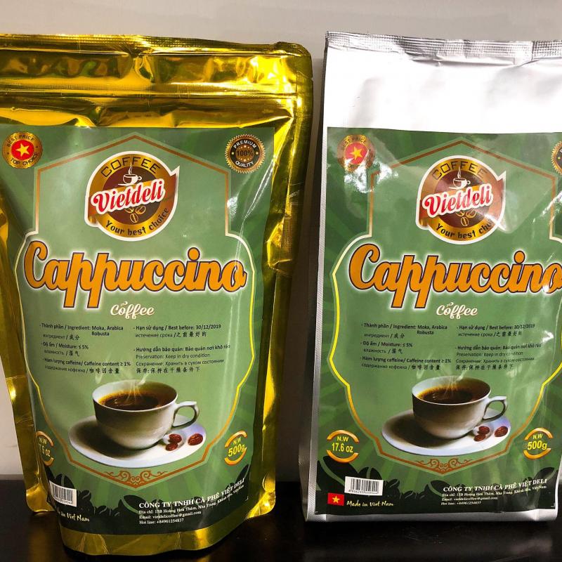 Cappuccino Roasted Coffee Beans buy wholesale - company VIET DELI COFFEE CO.,LTD | Vietnam