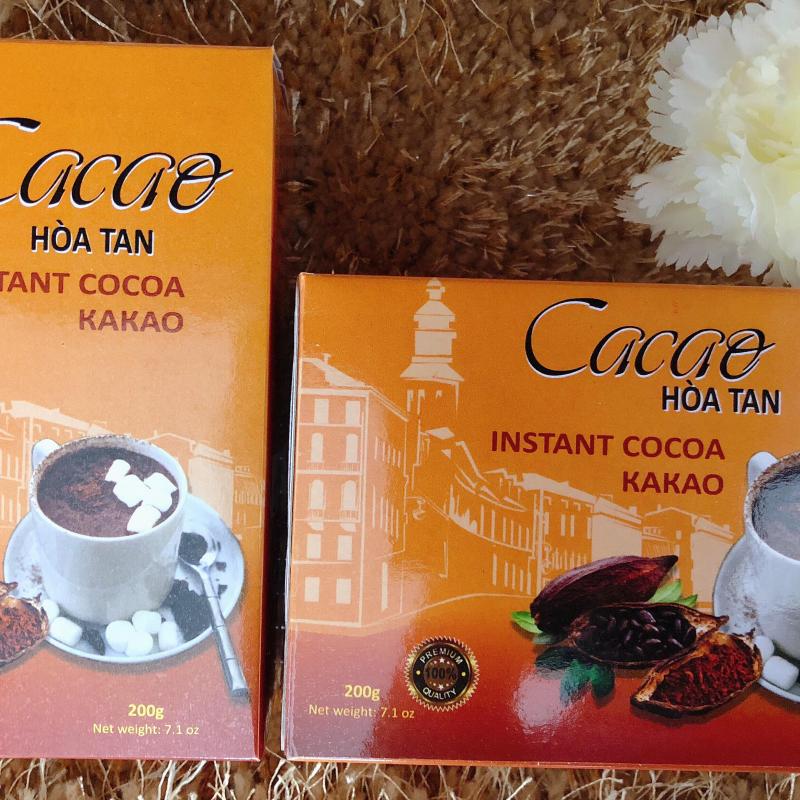 Быстрорастворимый какао-порошок 2 в 1 200г/коробка купить оптом - компания VIET DELI COFFEE CO.,LTD | Вьетнам