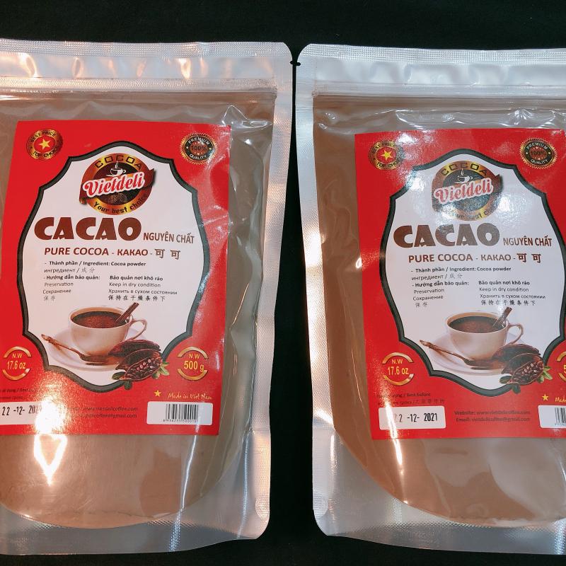 Pure Cocoa Powder 500g/bag  buy wholesale - company VIET DELI COFFEE CO.,LTD | Vietnam
