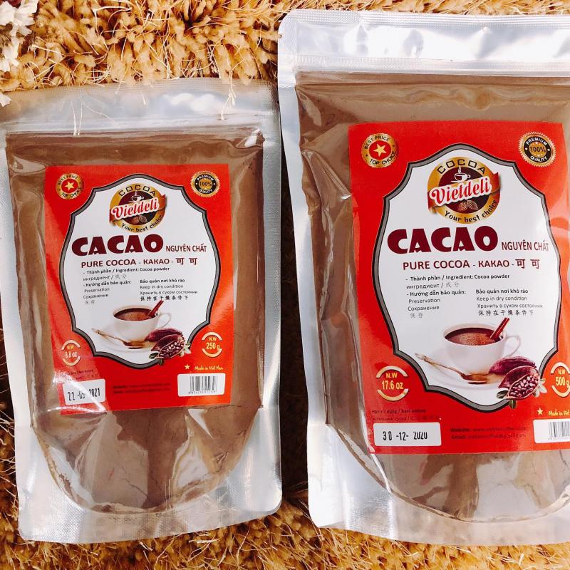 Чистый какао-порошок 500г/пакет купить оптом - компания VIET DELI COFFEE CO.,LTD | Вьетнам