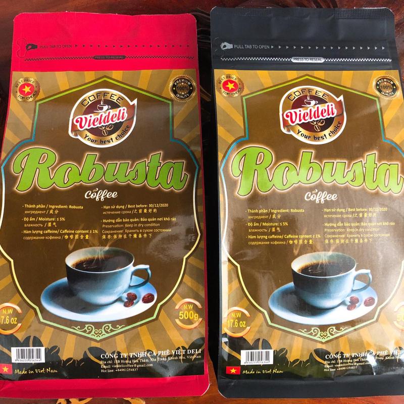 Молотый кофе Робуста  купить оптом - компания VIET DELI COFFEE CO.,LTD | Вьетнам