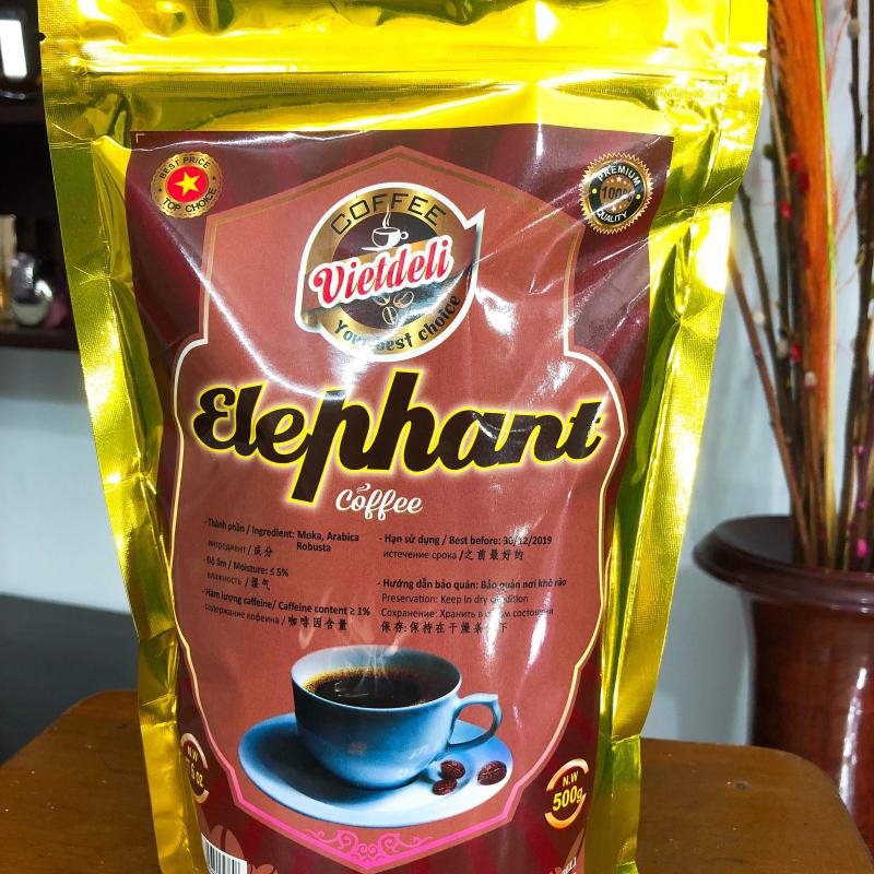 Elephant Ground Coffee buy wholesale - company VIET DELI COFFEE CO.,LTD | Vietnam