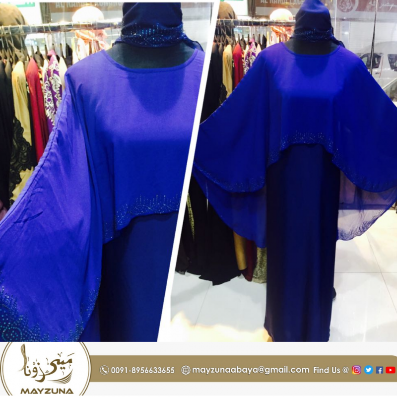 Arabic Style Qatari Abaya buy wholesale - company Mayzun Clothing Manufacturer | India