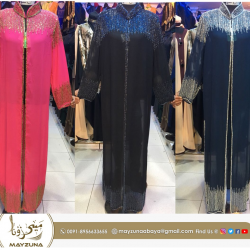 Новый стиль платьев Shining Nug Butterfly Mayzuna Dubai Abaya купить оптом