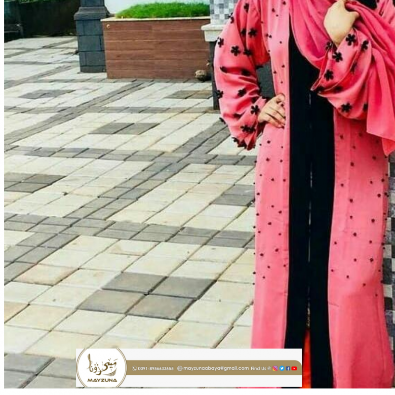 Масульманские платья в дубайском стиле Майзуна Абая купить оптом - компания Mayzun Clothing Manufacturer | Индия