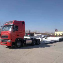 Low Bed Heavy Cargo Semi-Trailer buy on the wholesale