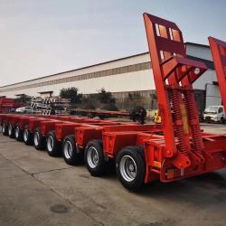 Lowboy/Low Bed Long Cargo Trailer for Sale buy on the wholesale