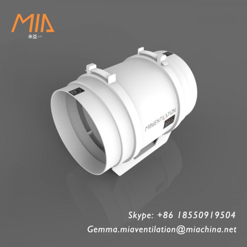 MIA W-01 Mixed Flow Inline Duct Fan Ventilation System Series(280-850m3/h) buy wholesale - company Suzhou Mia Intelligent Technology Co., Ltd. | China