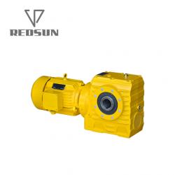 Redsun S Series Helical Worm Gearbox with Hollow Shaft Output