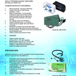 Aneroid Blood Pressure Monitor