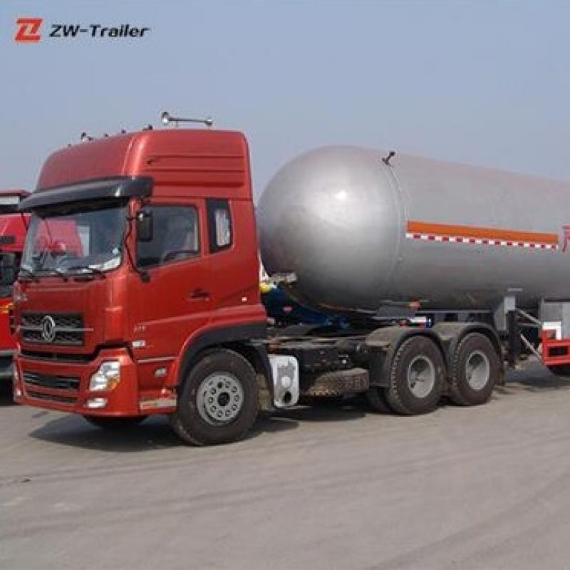 Прицеп-цистерна для перевозки сжиженного газа купить оптом - компания Shandong Zhuowei International Trading Co.,Ltd | Китай