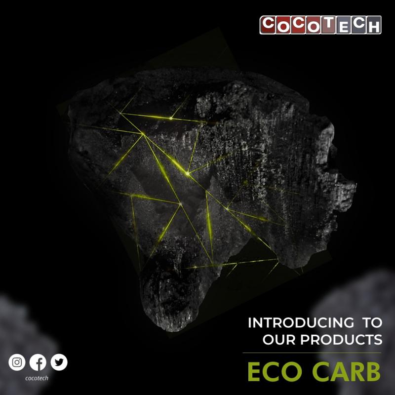 Активированный уголь для очистки воздуха и фильтрации газов Eco Carb купить оптом - компания Vadivel Cocotech Private Limited | Индия