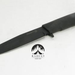 Knife Korshun-3 in the Sheath Black Chrome Elastron, Kizlyar buy on the wholesale