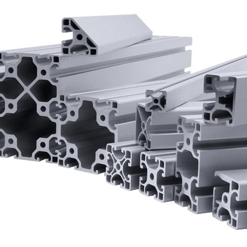 Алюминиевый конструкционный профиль с Т-образным пазом купить оптом - компания Linqu Wangding Metal Products Co., Ltd. | Китай