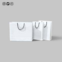 White Carry Bags