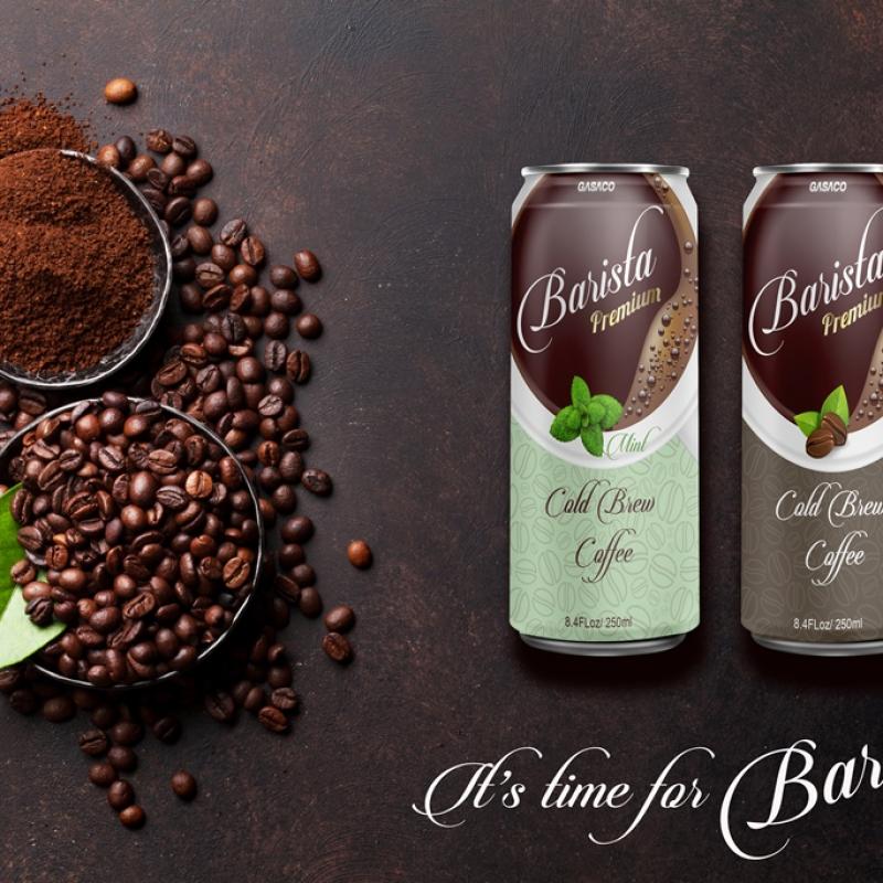Кофе холодного заваривания Barista купить оптом - компания Gasaco Food Processing Company LTD | Вьетнам