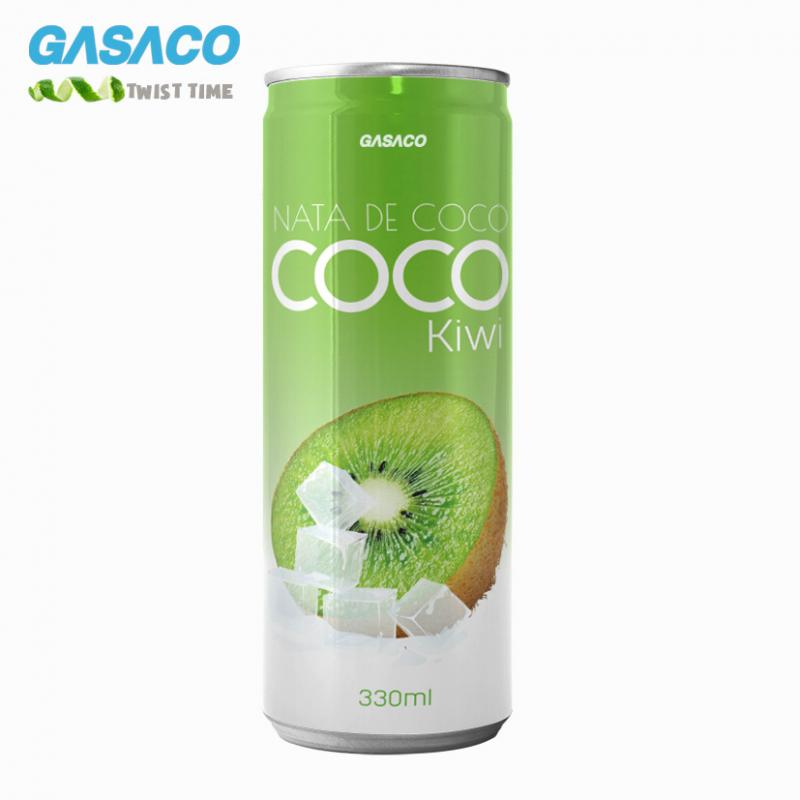 Напиток сокосодержащий с кусочками кокосового желе Nata De Coco купить оптом - компания Gasaco Food Processing Company LTD | Вьетнам