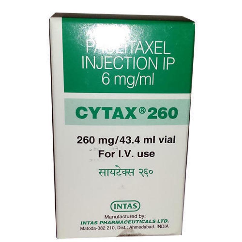 Paclitaxel 260 mg Injection buy wholesale - company THE ONCO MEDICINES | India
