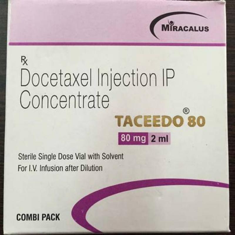 Доцетаксел 20мг/80мг/120мг для инъекций купить оптом - компания THE ONCO MEDICINES | Индия