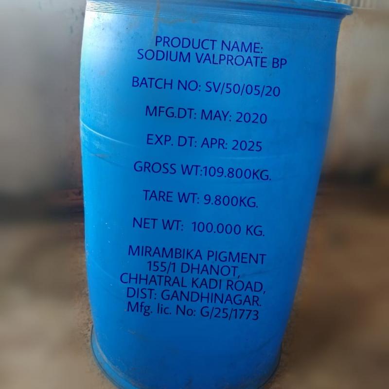 Вальпроевая кислота купить оптом - компания MIRAMBIKA PIGMENT | Индия