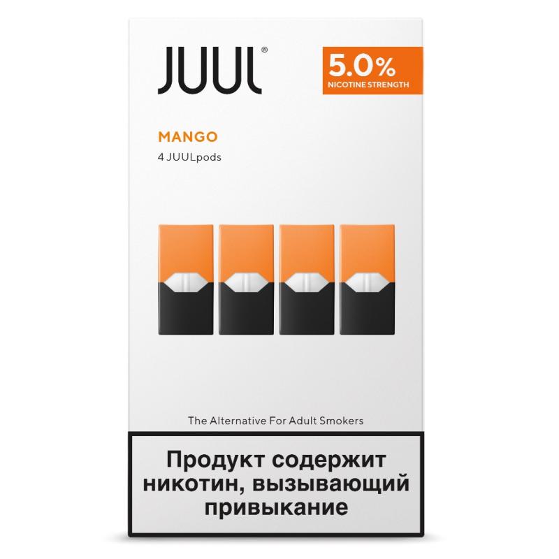 Картриджи (поды) JUUL Манго купить оптом - компания ООО Табак Про | Россия