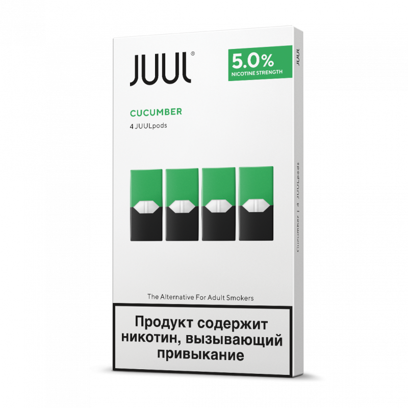 Cucumber JUUL Pods buy wholesale - company ООО Табак Про | Russia