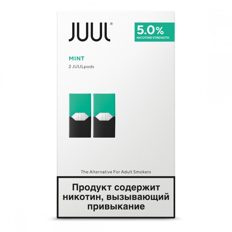 Сменные картриджи JUUL Мята купить оптом - компания ООО Табак Про | Россия