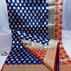 Banarasi Katan Saree for Festive Session / Patli Pallu Sarre buy on the wholesale