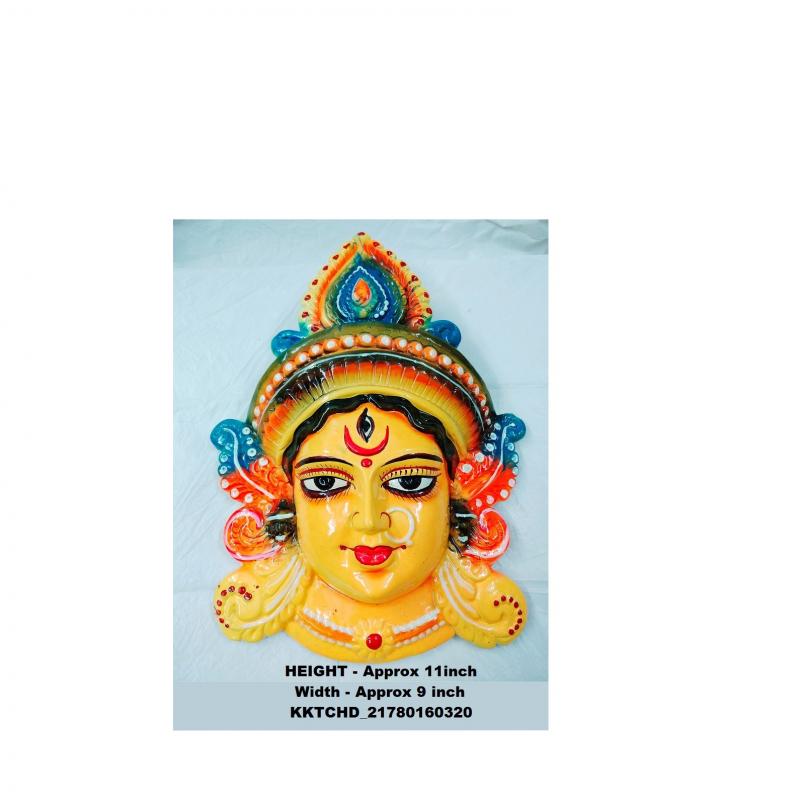 The Perfect Corporate Gifts Idea/ Terracotta MAA DURGA FACE/Trusted Brand/Personalized Gifting buy wholesale - company Karru Krafft | India